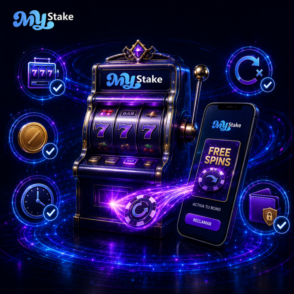 Free spins de MyStake con slot elegible, vencimiento, wagering y condiciones de retiro