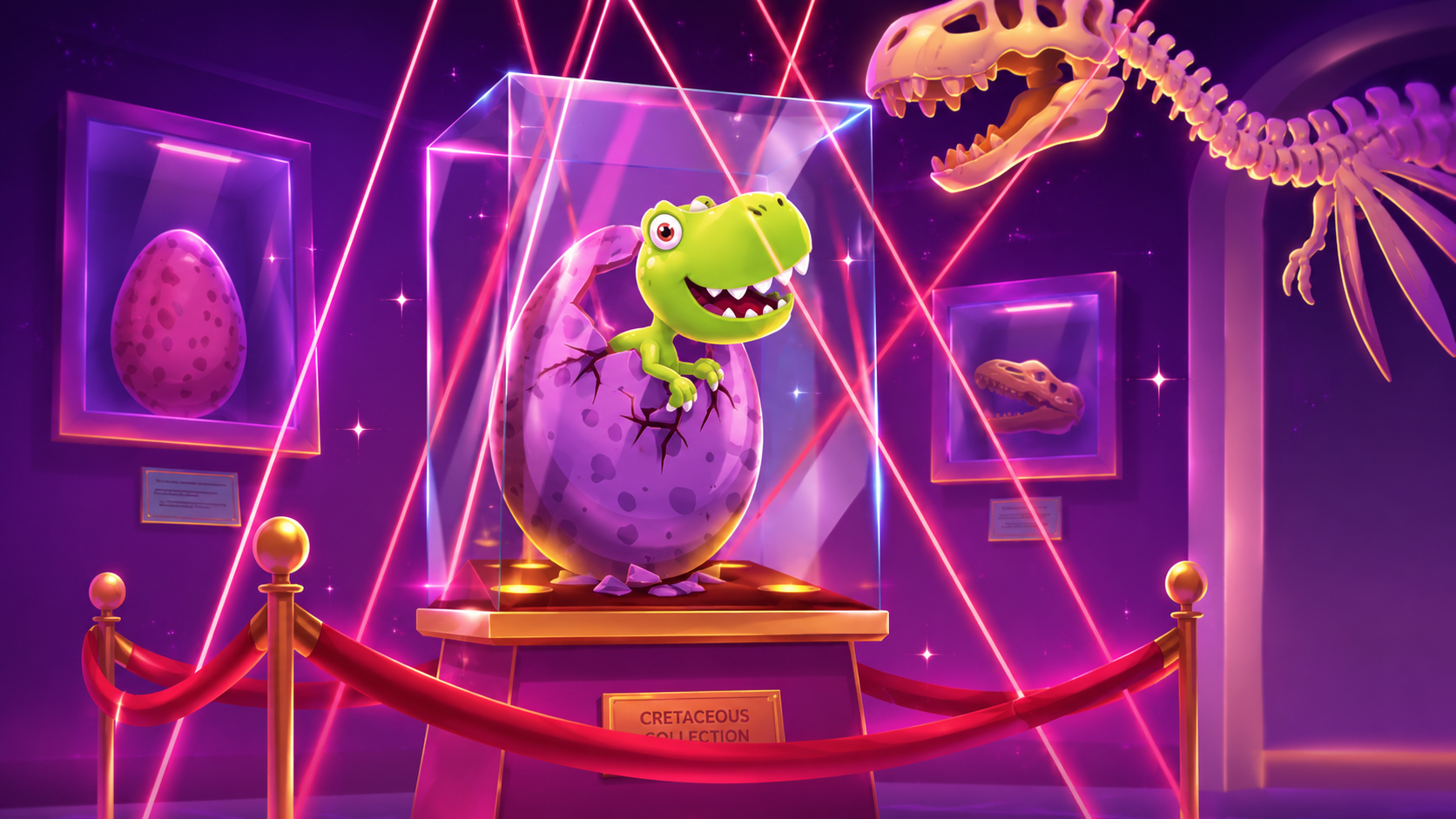 Mecánica del juego Dino MyStake con multiplicador visible y dinámica de cashout