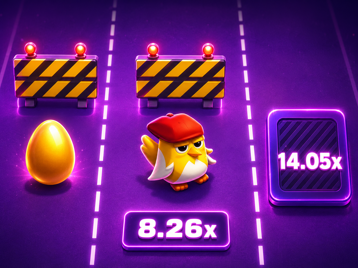 Imagen de MyStake Chicken adaptada al estilo gráfico de la página