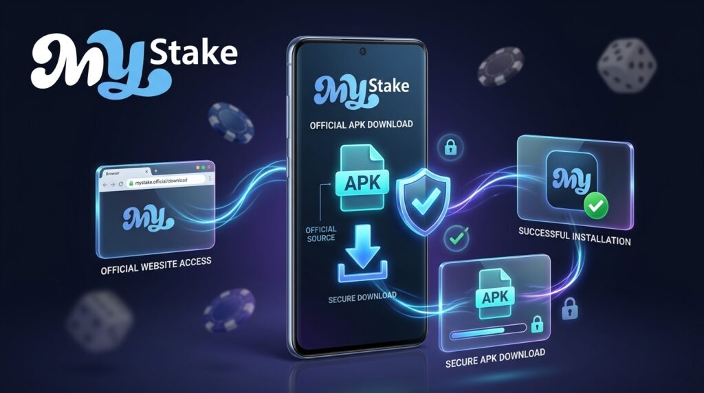 Proceso seguro para descargar e instalar la APK oficial de MyStake desde el sitio web