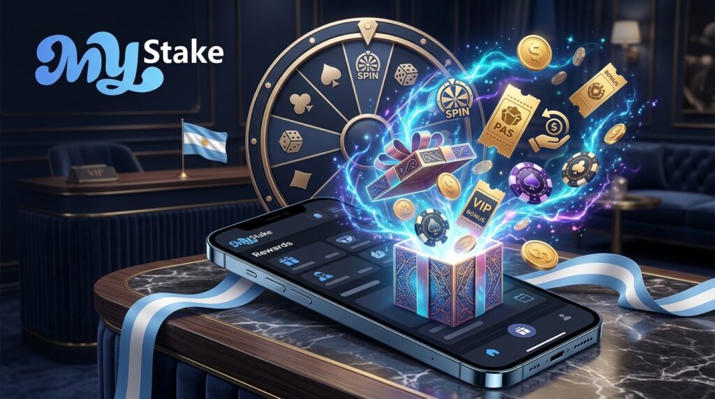 Bonificaciones, premios, free spins y recompensas disponibles en la aplicación móvil de MyStake
