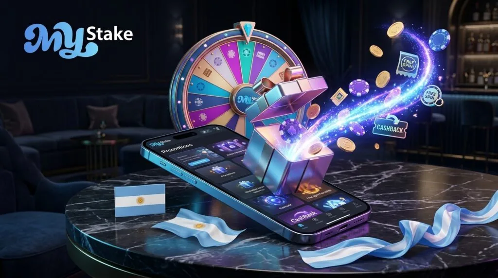 Bonos, free spins, cashback y promociones disponibles después de iniciar sesión en MyStake